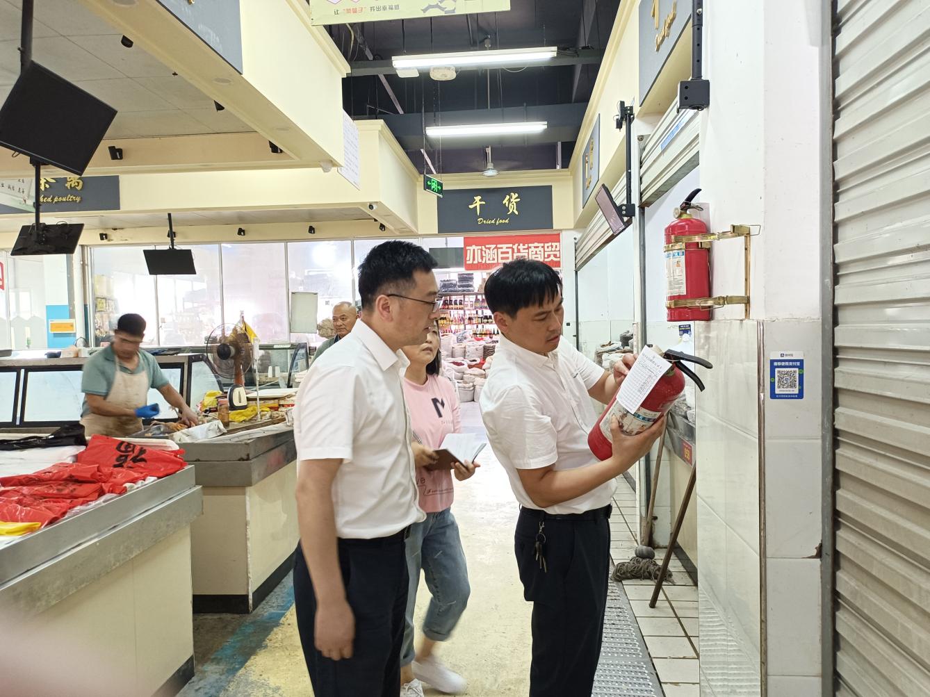 管好“菜籃子”，守護“大民生”國資運營公司開展菜市場大巡查